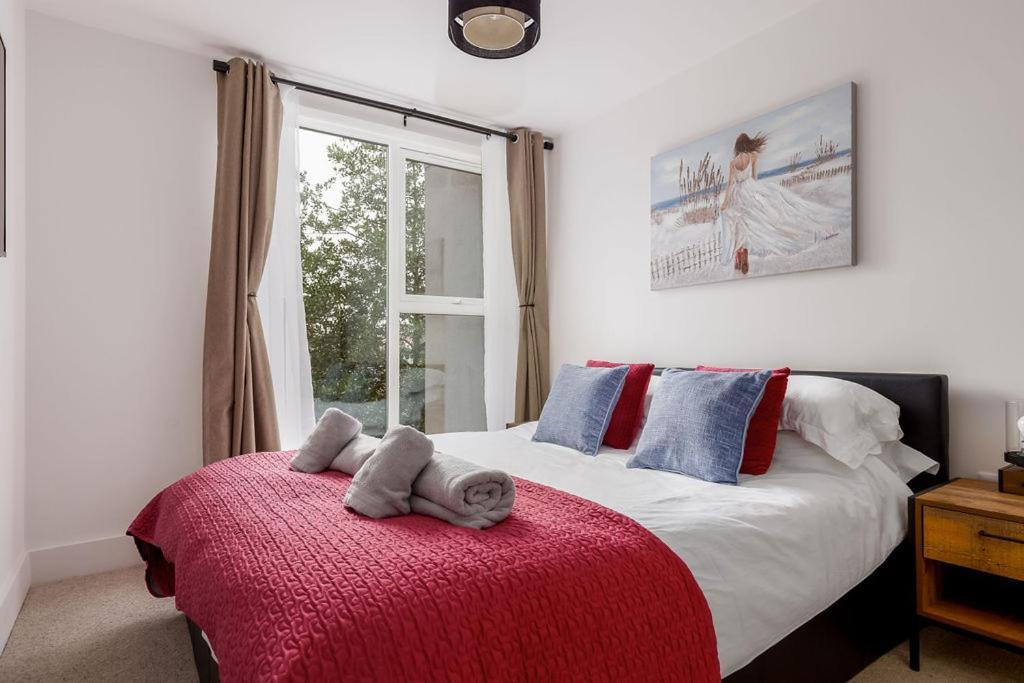 Stylish Town Centre Apartment, W Parking, Nr Beach Bournemouth Exterior foto