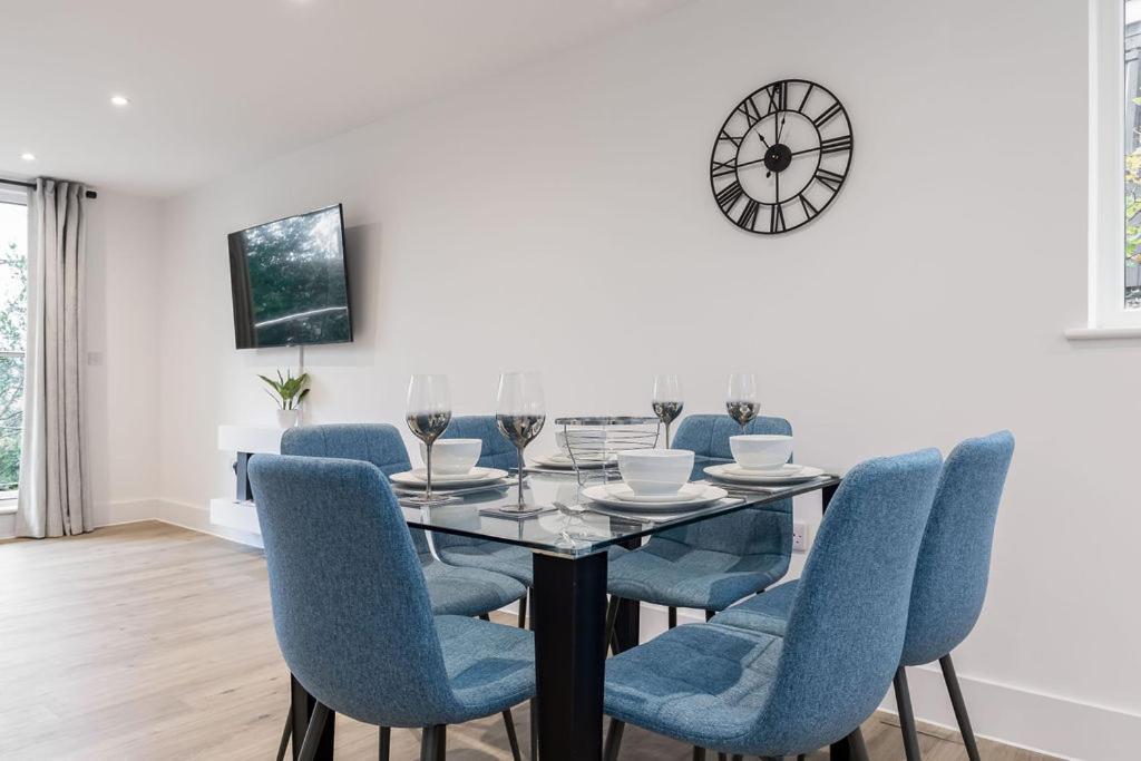 Stylish Town Centre Apartment, W Parking, Nr Beach Bournemouth Exterior foto